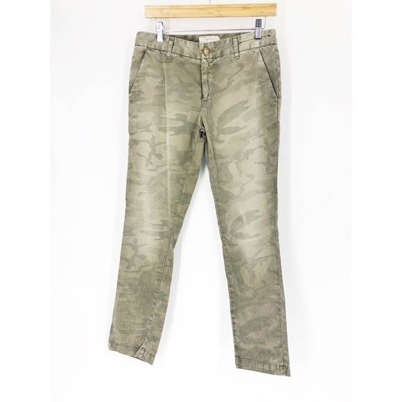 Current Elliott Buddy Trouser In Army Camo - Picture 3 of 4